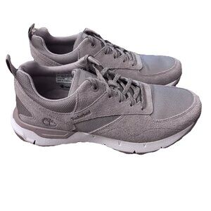 Timberland Men ReBOTL Voyager Park Suede Low Sneaker TB0A6DTEE04 Grey Size 10.5